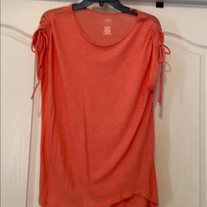Coral lightweight blouse